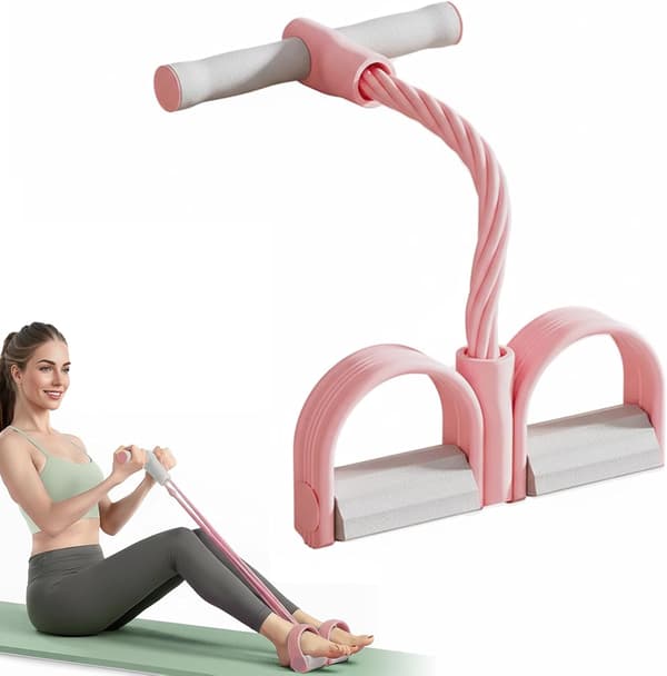Multifunktionellt elastiskt yogamotståndsband, träningsutrustning för hemmet Grön Green