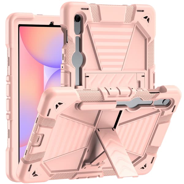 Etui til 11-tommer Galaxy S10Lite (2025), faldresistent PC og silikone materiale Pink