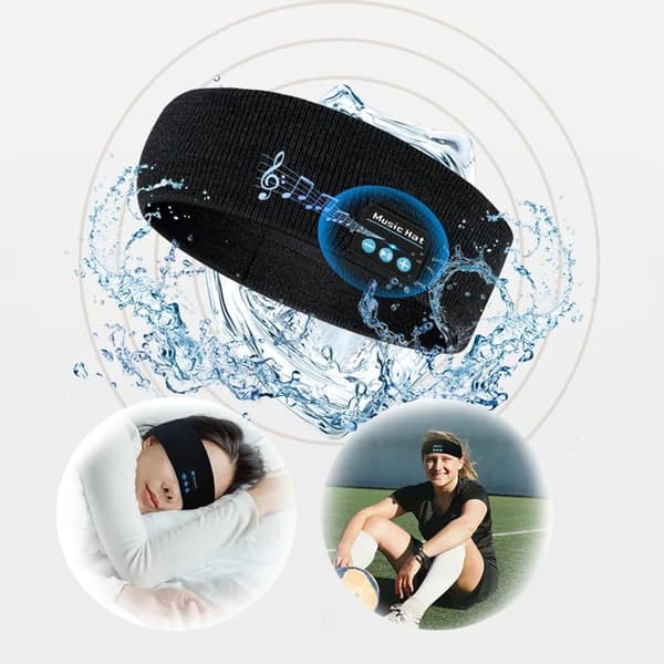 Bluetooth-urheilukuulokkeet, unimaski, langaton Bluetooth-musiikkipanta, harmaa