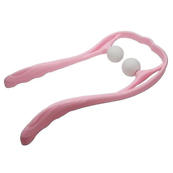 Nackmassageterapi Nacke Axel Dubbel Triggerpunkt Roller Självmassageverktyg Lindra Handtryck Djupmassage Blue