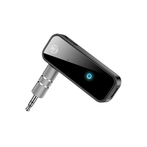 Chronus Bluetooth 5.0-adapter: 3,5 mm-jack, 2-i-1 TX/RX för Nokia 1.3, TV, PC, Högtalarströmning (svart)