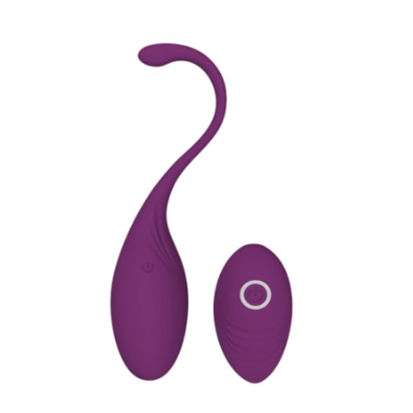 Vibrator med fjärrkontroll för Vagina G-Spot-stimulering, vattentäta sexleksaker för kvinnor för kvinnor (lila)
