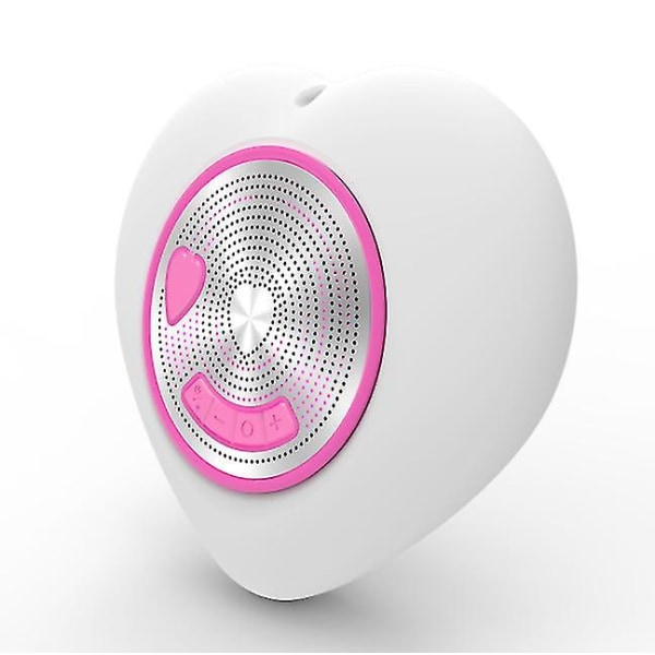 Vattentät flytande Bluetooth högtalare, RGB-högtalare, bärbar trådlös IPX7, LED-musikdosa (rosa)