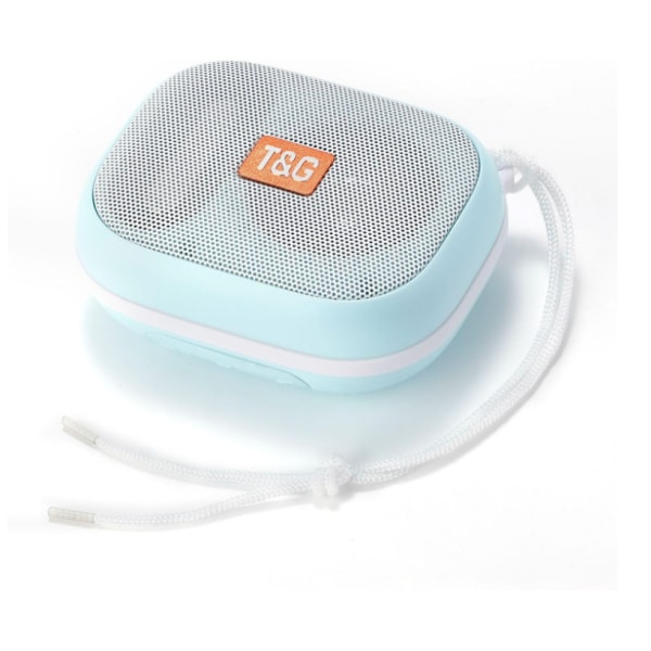 Chronus Bluetooth vattentät duschhögtalare, bärbar för badrum, pooler, båtliv och vandring, idealisk present (blå)
