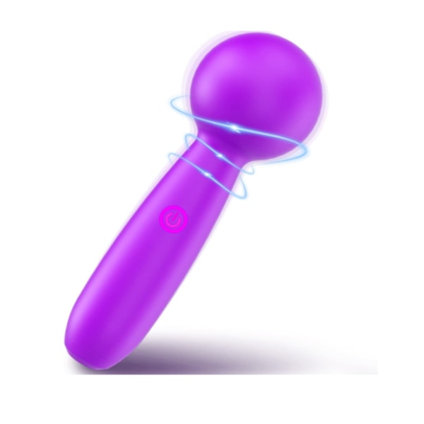 Bullet Vibrator för kvinnor, kraftfull Bullet Vibrator Nippel klitorisstimulator med 10 vibrationslägen, lila