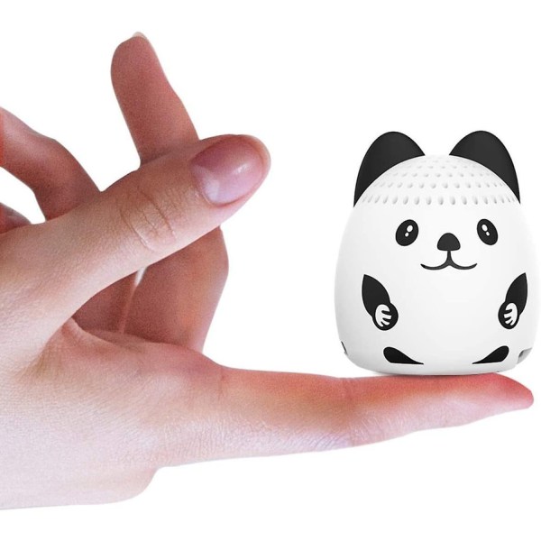 Mini Animal Bluetooth -högtalare, bärbar trådlös, fantastiska kraftfulla ljud (White Bunny)
