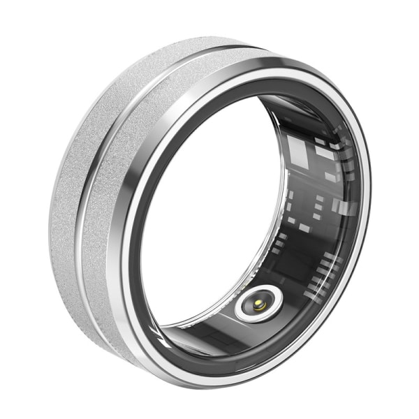 Chronus Smart Ring Health Tracker IP68 Vattentät 6# （Silver）