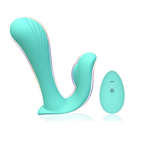 Bärbar trosvibrator, sexleksaker, presenter för kvinnor med 10 vibrationslägen, grön