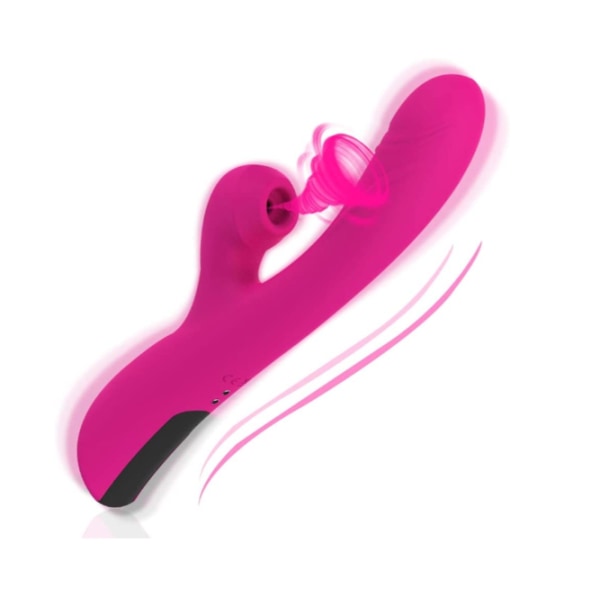 Kulvibrator för precisionsstimulering av klitoris, 10 vibrationslägen Vattentät Nipple G-punktsstimulator Sexleksaker för kvinnor, röd