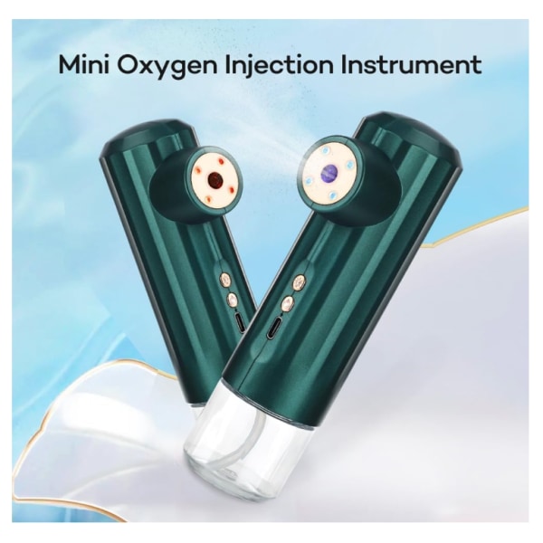 Mini Nano Mist Sprayer Ansiktsångare luftfuktare (grön)