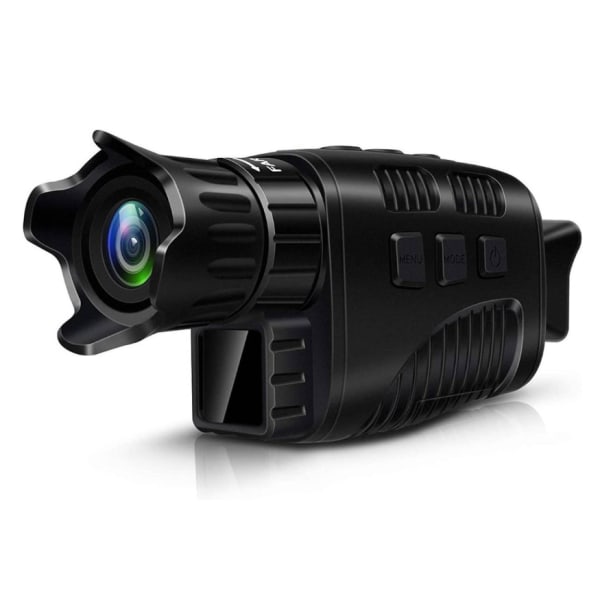 Digital infraröd nattkikare, IR-enhet för fågelskådning, (svart)