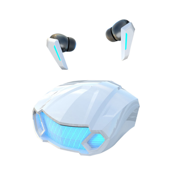 Chronus Gaming bluetooth headset TWS 5.2 Kraftfullt trådlöst basheadset med mikrofon, ultralåg latens, förstklassigt ljud
