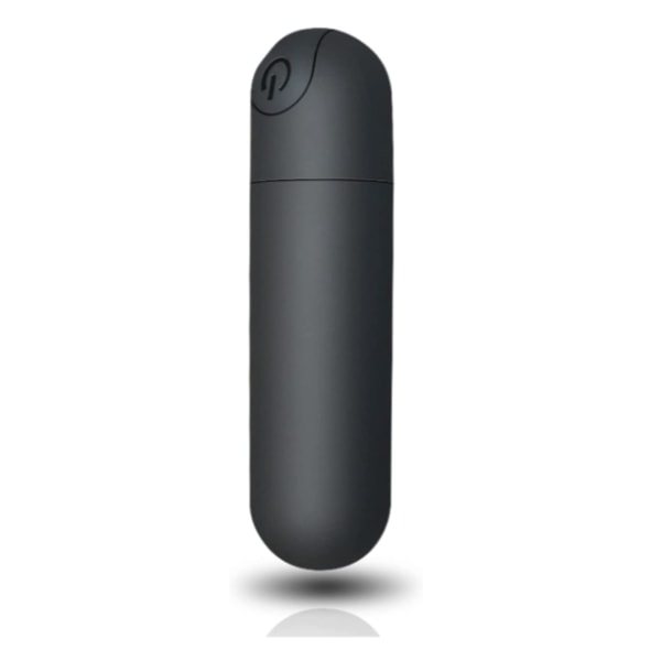 G Spot Bullet Vibrator Nippel Klitorals Stimulator USB Uppladdningsbar för resor - 10 lägen Bärbar Vattentät (svart)