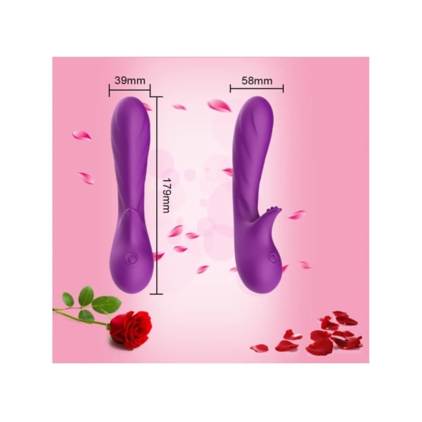 Vibratorer - 10 hastighetsmönster - Sexleksaker, presenter för kvinnor, rosa