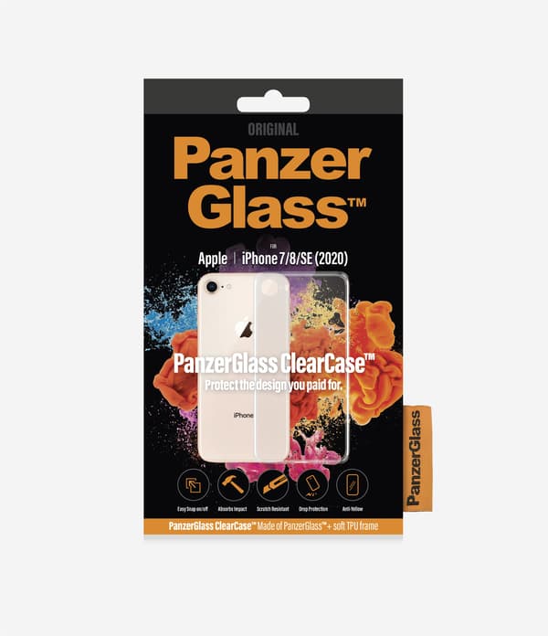 PanzerGlass ClearCase for Apple iPhone 7/8/SE 2020