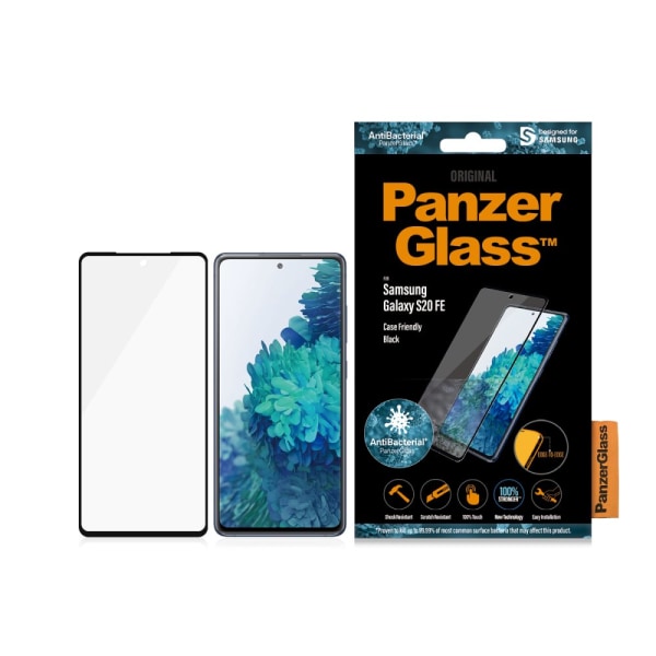 PanzerGlass Samsung Galaxy S20 FE Case Friendly AB, Black