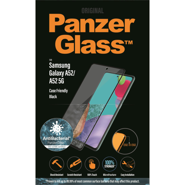 PanzerGlass Samsung Galaxy A52/A52 5G/A 53 5G Case Friendly, Black AB