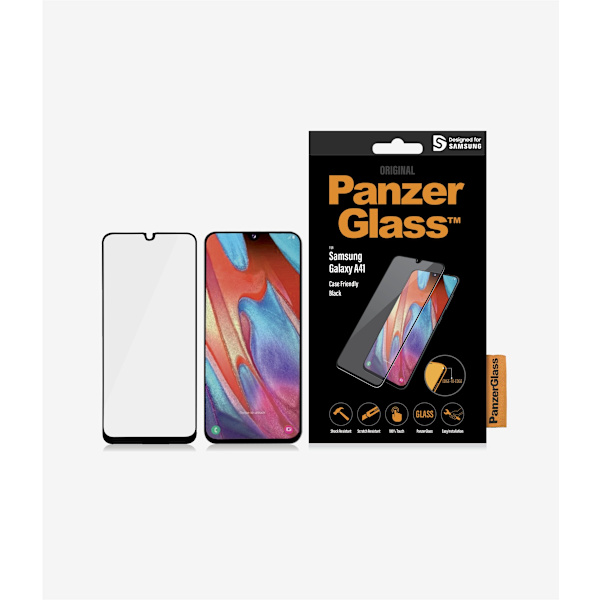 PanzerGlass Samsung Galaxy A41 Case Friendly, Black