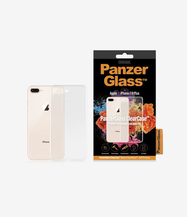 PanzerGlass ClearCase for Apple iPhone 7/8+