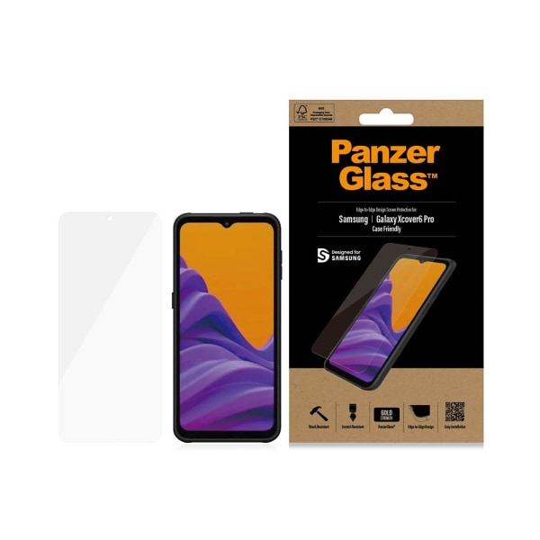 PanzerGlass - Samsung Galaxy Xcover6 Pro | Xcover Pro 2 Case Friendly