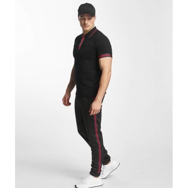 Jogging Unkut Roma Noir - Man - Sublimerat material - Smal nederdel - Fickor Svart S