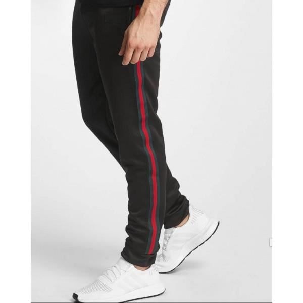 Jogging Unkut Roma Noir - Man - Sublimerat material - Smal nederdel - Fickor Svart S