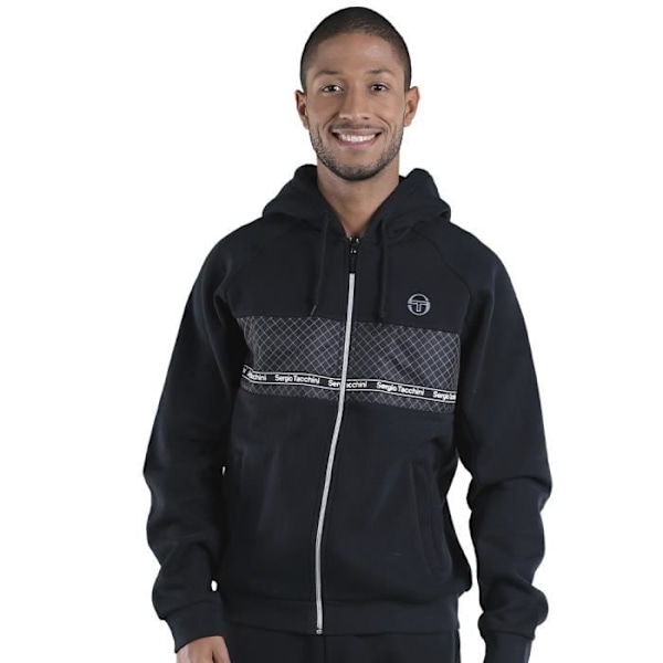 Huppari Zippé Sergio Tacchini Nosmud Svart M