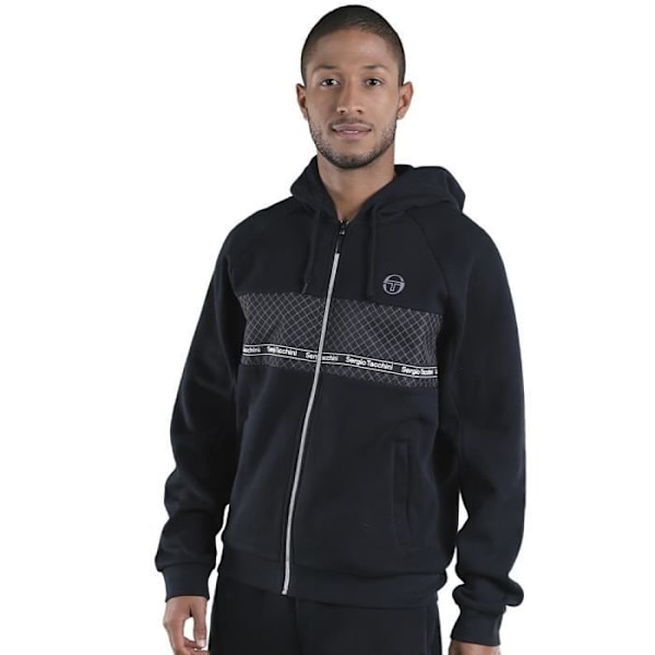 Sweat Zippé Capuche Sergio Tacchini Nosmud Svart jag