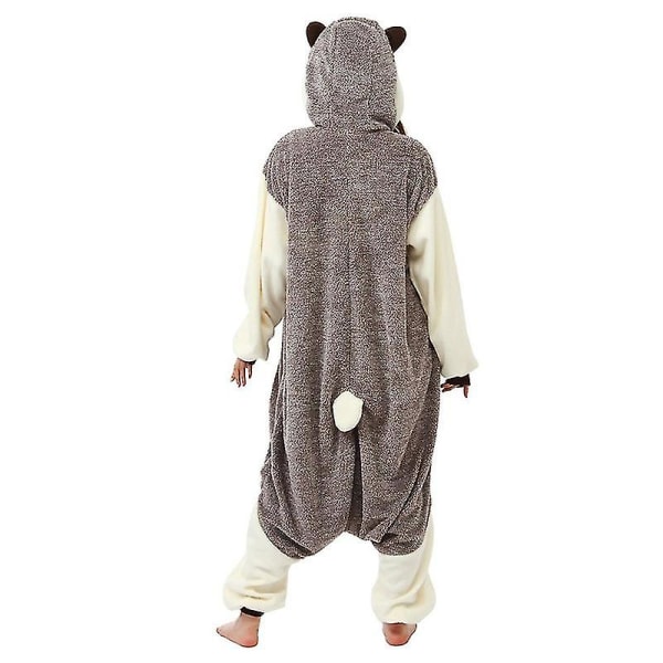 Hedgehog Onesie Animal Pyjamas Igelkottskostym för Halloween Cosplay 110CM