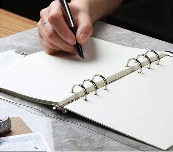 Pakke A5/A6 Binder Omslag, Binder Journal Binder Regnbue