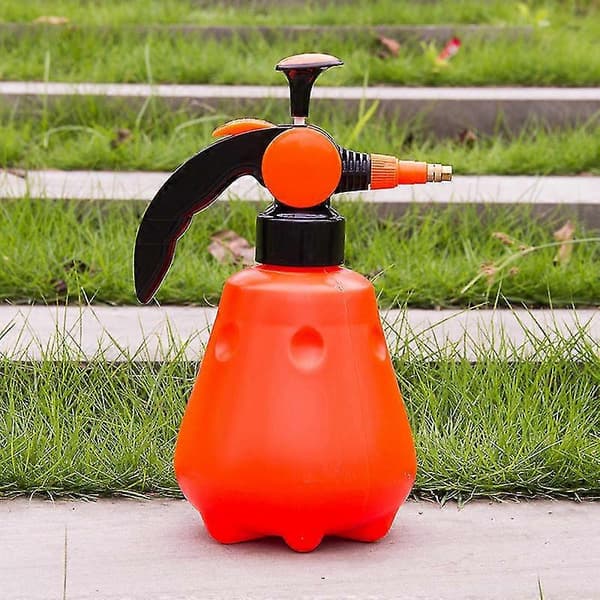1 st Orange Handtryck Trigger Justerbart Kopparmunstycke Huvud Manuell Luftpumpsprayflaska - DD