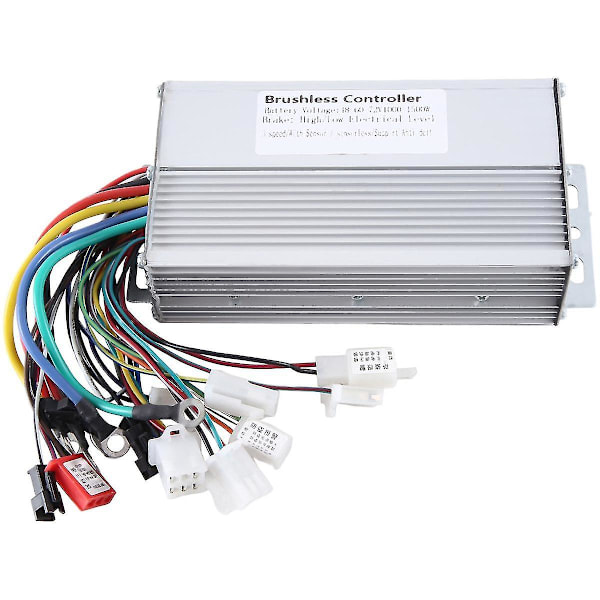 48V 60V 64V 72V 1000W 1500W Elektrisk Controller 12 Rør Dual Mode E-Bike Børsteløs Controller Hastighedsmotor-B8