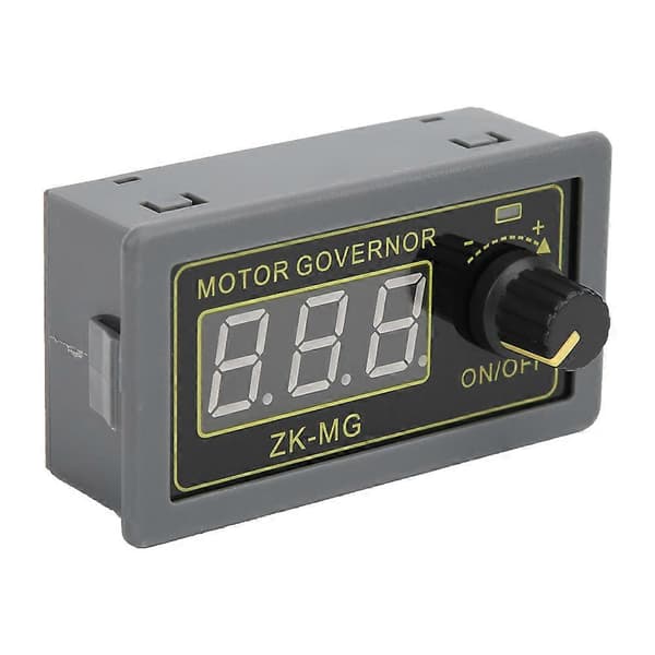 DC Motor Kontroller PWM Motorhastighetsregulator LED Lysdimmer Digitalt Display Encoder 5V 12V 24V
