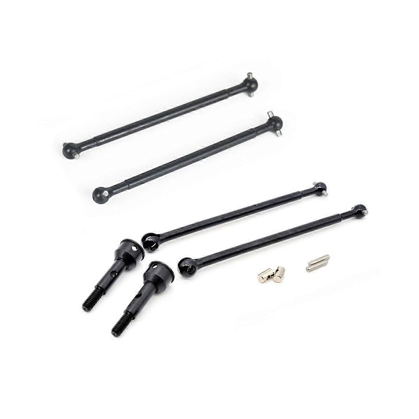 Metalliset etu- ja takavetoakselin CVD-koiranluut ZD -10 DBX10 1/10 RC-auton päivitysosille, varaosat, tarvikkeet