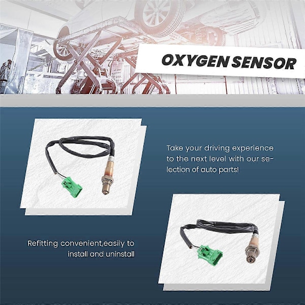 0258006027 O2 Syresensor Passar till Berlingo C2 C3 C4 C5 C6 C8 för 206 306 307 407 för NO 1618Z6 162