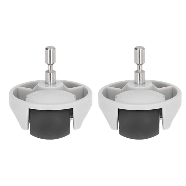 2 st Robotdammsugare Universal Hjul Framhjul Ersättning för Xiaomi 1S S50 T4 T7(YMCAT)