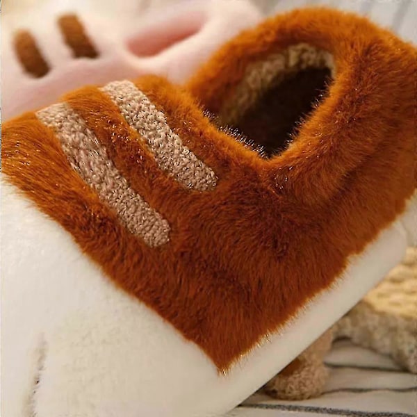 Kattass Tofflor, 3D Kattass Tecknade Tofflor för Kvinnor-lian
