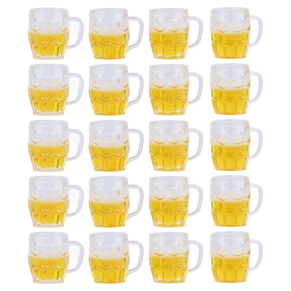 20 stk. Mini Ølkrus Model Simulation Ølkrus Model til Mini DIY Håndværkstilbehør