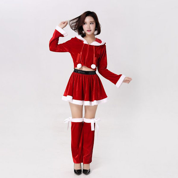Jultomtekostym Julfest scenkostym style 5 one size
