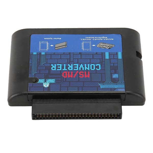 Game Burner Card Professional Master System MS til Mega Drive MD Retro Videospillkort Konverter