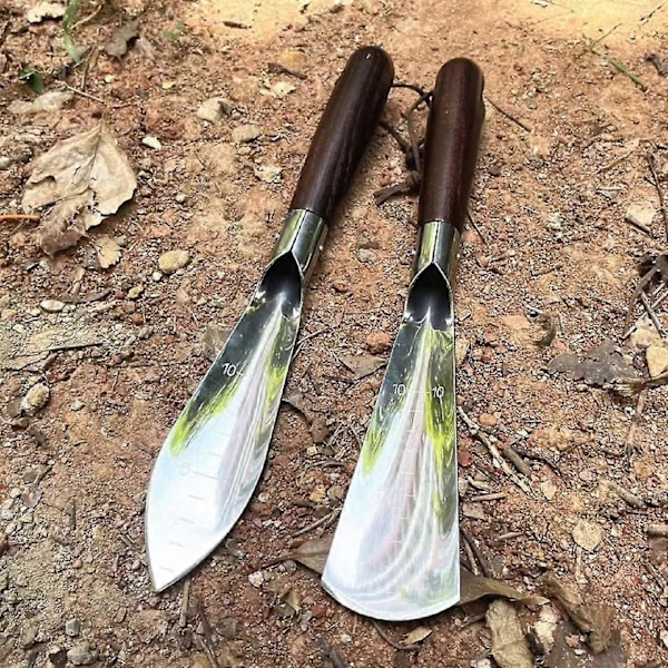 Hagesparkel og håndspade for omplanting, hagespade, luking, mobil og jevn utgraving og planting