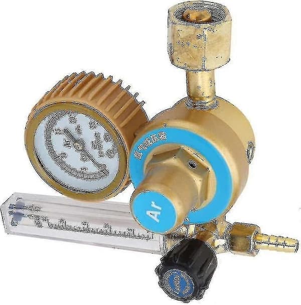 Argon CO2 Strømningsmåler Regulator, Trykkmåler 0~25mpa, Universal Argon CO2 Sveise Regulator Trykkreduserer