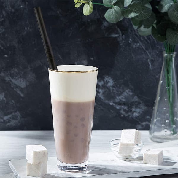 Genanvendelige sugerør 8 stk., velegnet til Bubble Tea, Slush