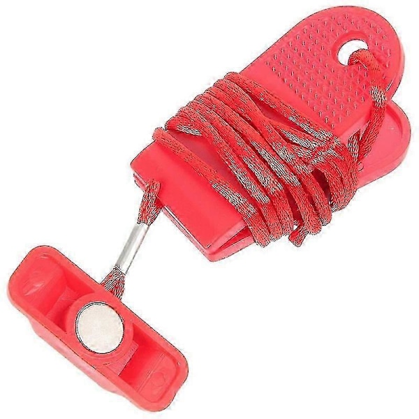 Röd Löpbandssäkerhetsnyckel Löpbandslås Fitness Sport Löpband Nödsituationstopp för Löpband Tillbehör Verktyg
