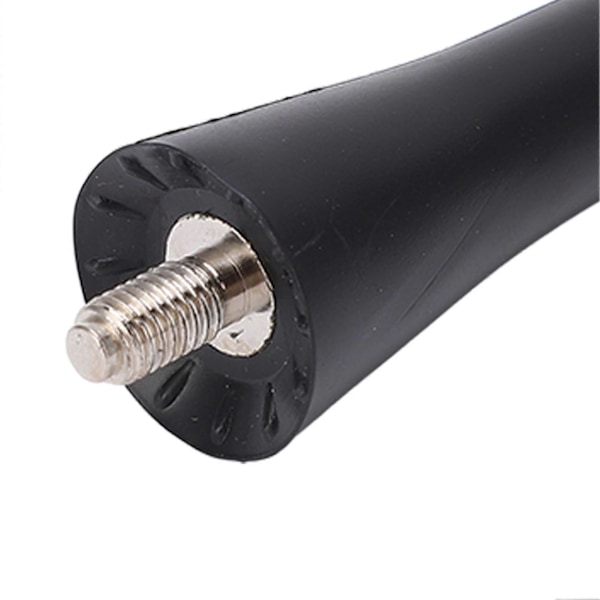 Kort bilantennemast 6561N3 6,7 CM Længde ABS Sort Udskiftning til Peugeot 107 108 207 307 308 407