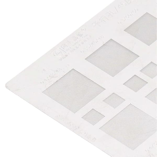 Universal BGA Reballing Stencil Multifunktionel Tin Mesh Loddemaske til Telefon BGA IC Chips Reparation