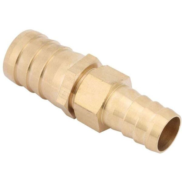 Modstykke til modhager Reducer Splicer Messing Modhager Reducer Rør Splicer Samler Rørfitting Konnektor Adapter (19-25mm) (19-25mm)