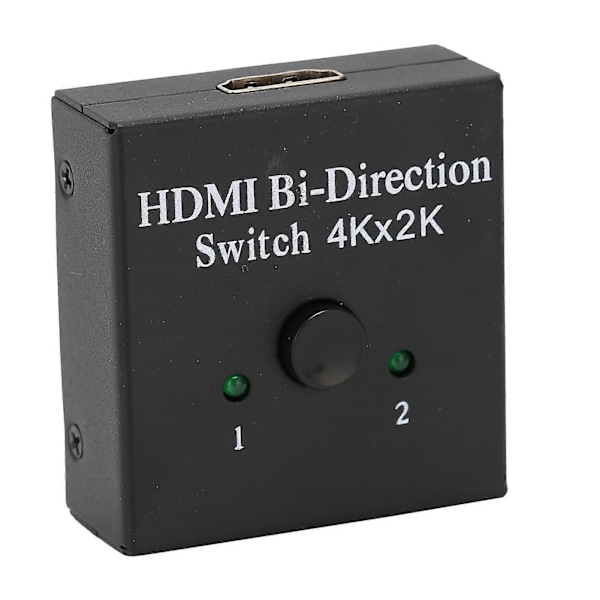 BiDirectionel Switch 4K High Definition Multimedia Interface Splitter til Computer Laptop