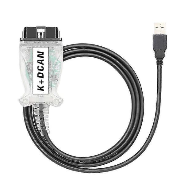 K+DCAN Chip för OBD2 Bil Diagnostikverktyg Scanner Switch USB Gränssnittskabel K + DCAN för