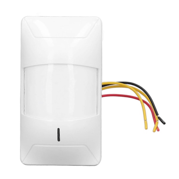 Smart Bevegelsessensor Bredvinkel Infrarød PIR Intelligens SMT Teknologi Bevegelsesdetektor Alarm for Hjem DC916V(YMCAT)